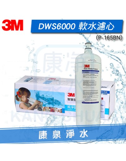 3M DWS6000-ST 智慧型雙效淨水系統軟水替換濾心