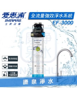 EVERPURE 台灣愛惠浦全流量強效碳纖維系列淨水系統 PURVIVE EF-3000