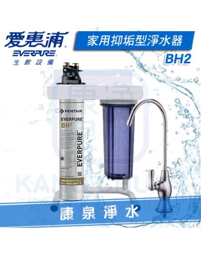 Everpure 台灣愛惠浦公司貨 QL3-BH2 二道生飲淨水器【大水量抑菌抑垢型】